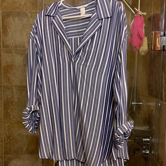 H&M Striped Long Sleeve Dress - Picture 1 of 2